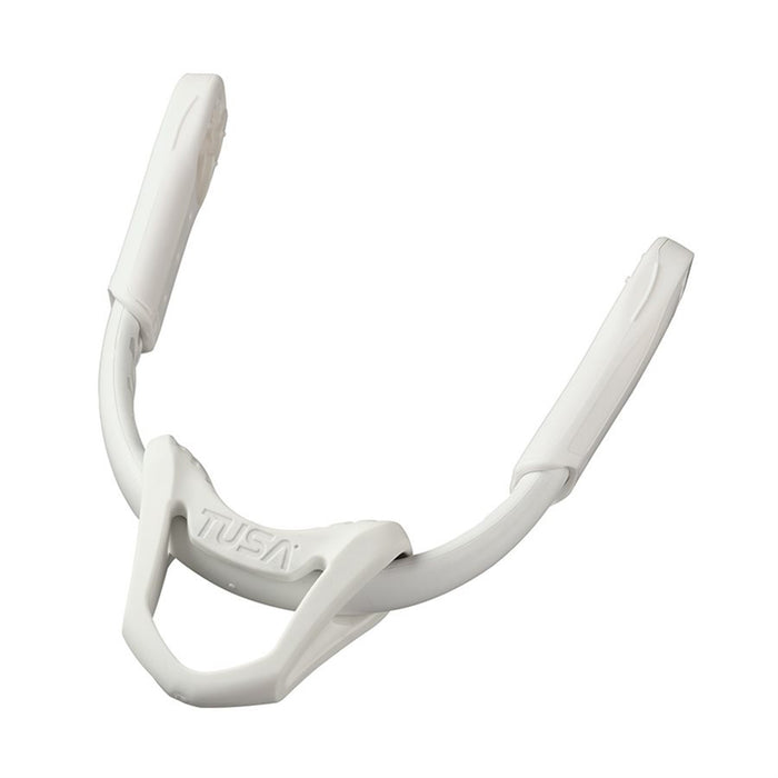 TUSA Bungee Fin Strap Set - White