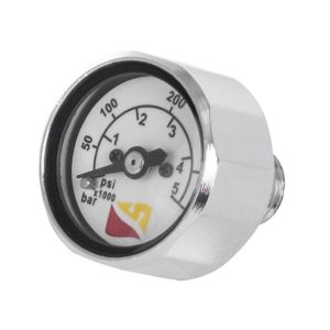 Dive Rite 1-Inch Button SPG BAR/PSI